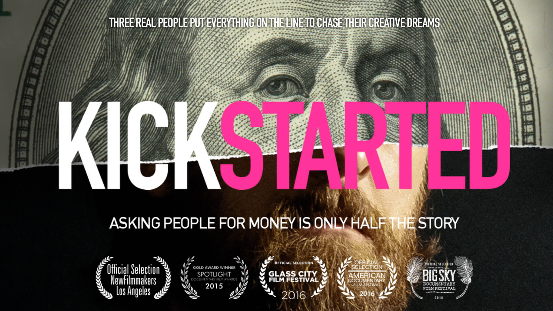 Kickstarted | poster Horizontal